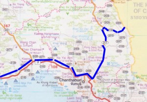 Thai Cambodian border