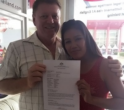 Australian Fiancee Visa couple with australian fiancee visa