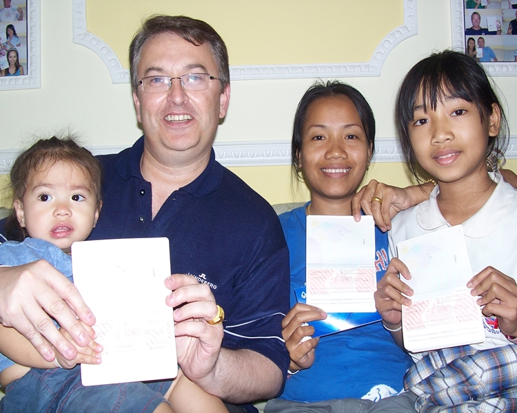 parentschildren with british passports