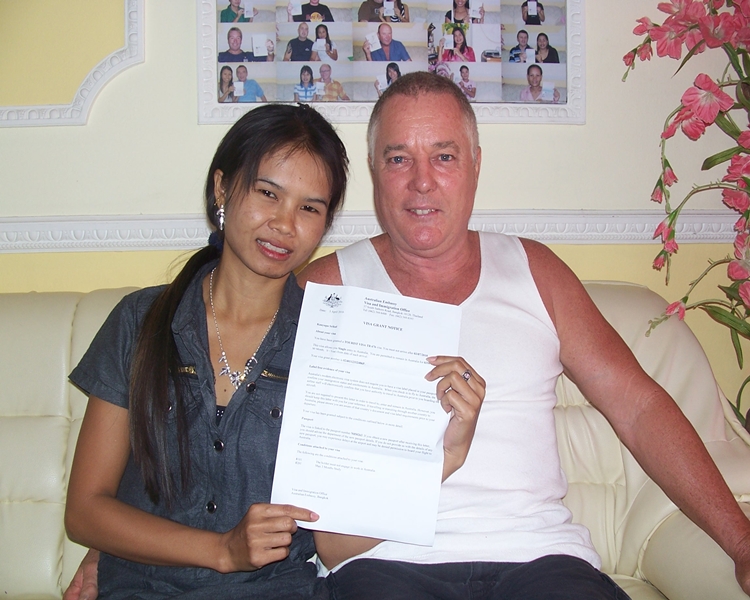 Satisfied Clients with their paperwork