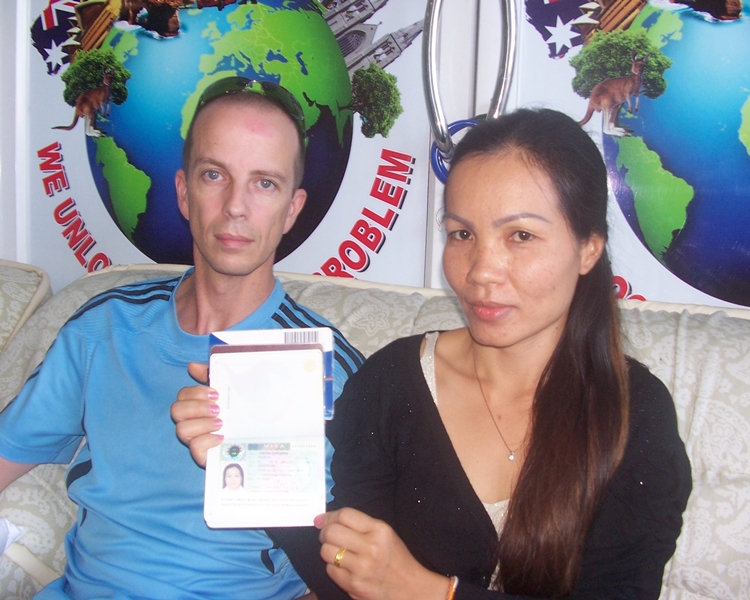 Satisfied Clients with their visa
