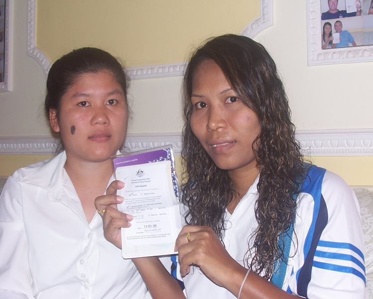 Satisfied Client Sukhasit with her visa