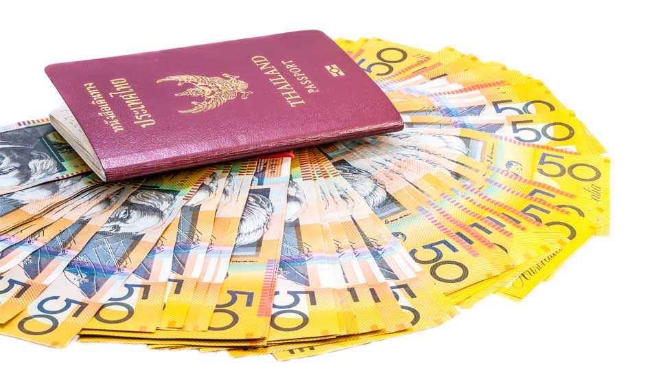 Australian tourist visa for wealthy Thai’s only