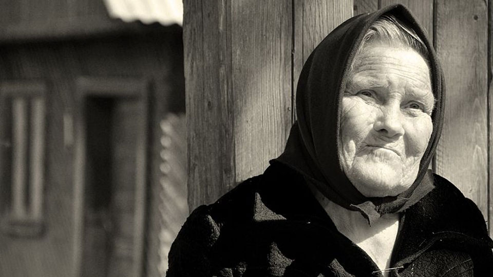 Elderly woman