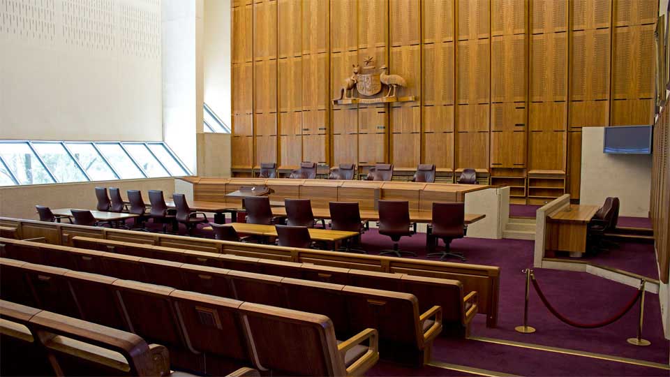 Australian courtroom