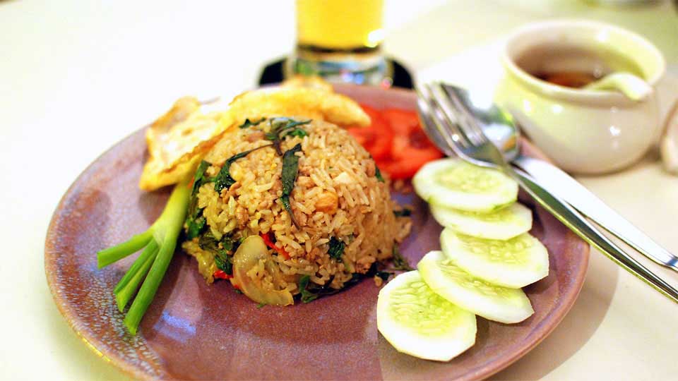 Thai pork fried rice