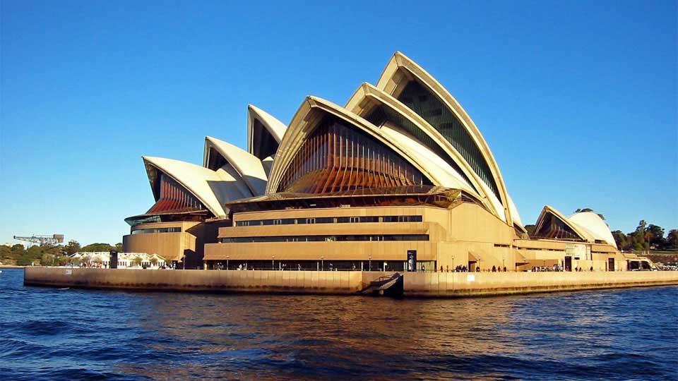 Sydney Opera House as Viewed From The Harbour