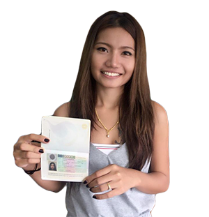 thai girl with uk visa