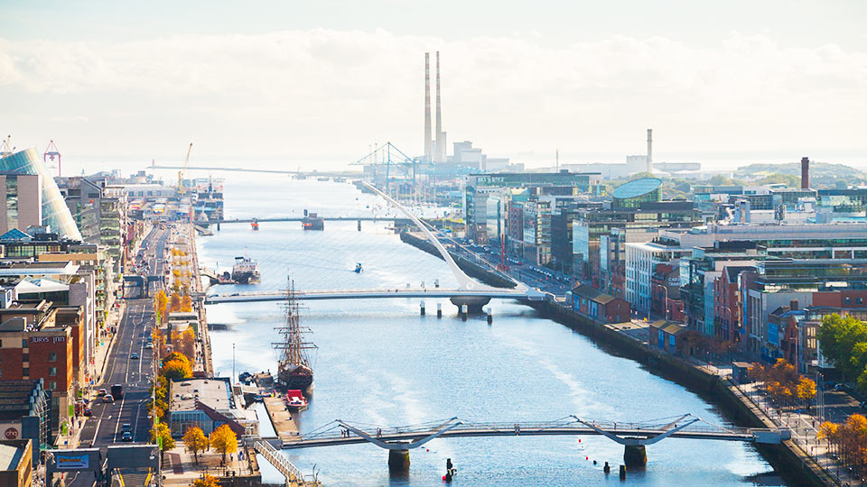 An Irish river at daytime