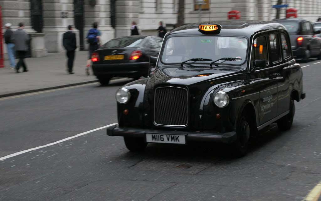 Old fashioned London cab